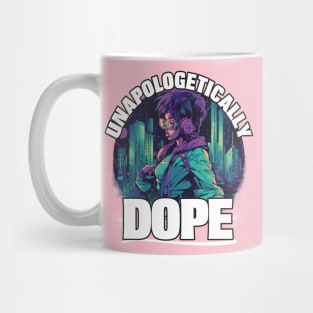 Unapologetically Dope | Black Queen Shirt Mug